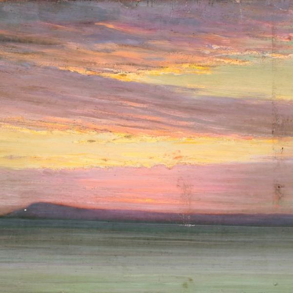SUNSET SEA VIEW by HENRI ANGENIOL (1870-1969), Image 1.