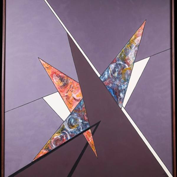 Geometric Abstract by NICOLE GUYHART, Image 2.
