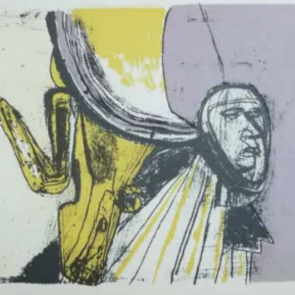 Robert Colquhoun (1914-1962) First edition 1947 lithograph (lk Keith Vaughn ) by Robert Colquhoun, Image 1.