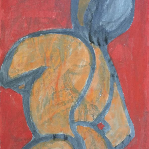 Figure Study by Avrum Rubenstein, Image 1.