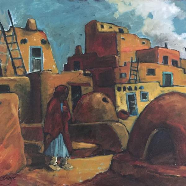 Pueblo Woman by Savage, Image 8.