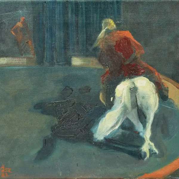 "Circus Horse and Rider" by Ilona Osz, Image 3.