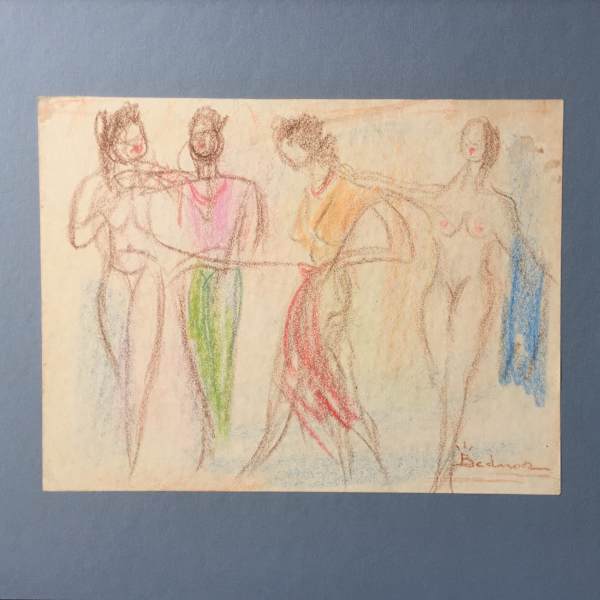 Four Women by Bertalan Bodnar, Image 1.