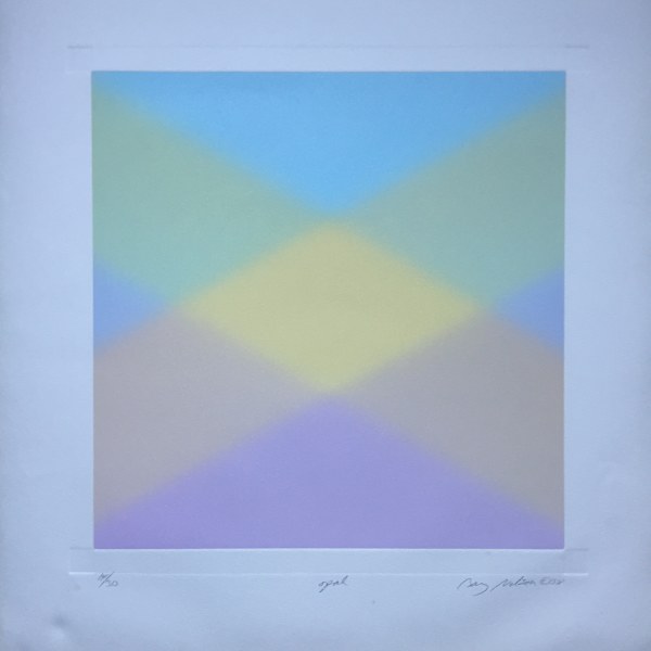 Barry Nelson 1978 Op-Art Etching with Aquatint by Barry Nelson, Image 10.