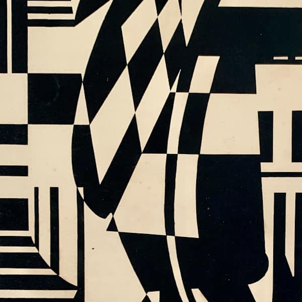 "Leaf & Chair II" by D.L. Whitehurst, Image 1.