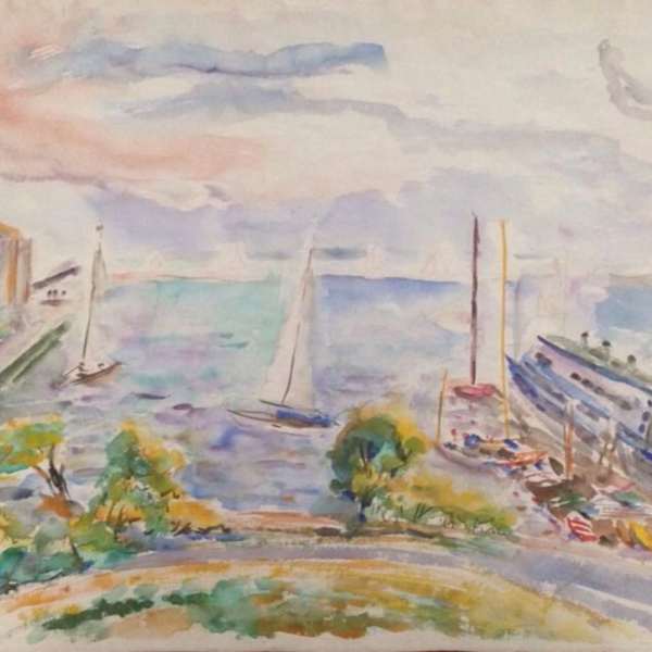 Double Sided Seascapes by Esther Landis, Image 1.