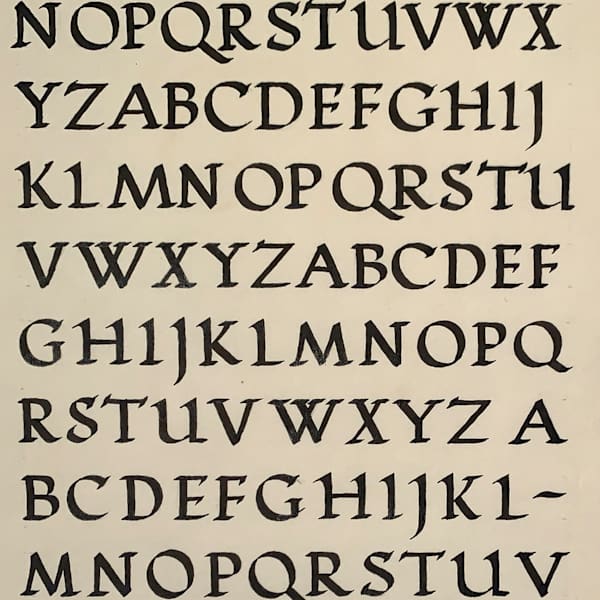 "1948 Lettering Font" by R.L. Timmins, Image 2.