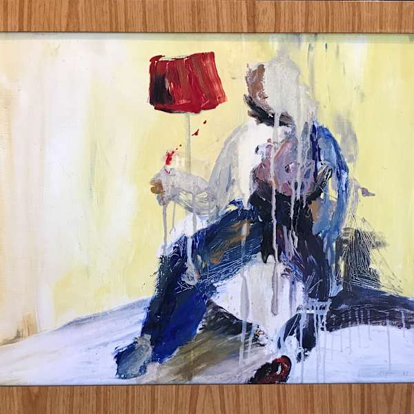 Red Lamp by Felicia Papernow, Image 1.
