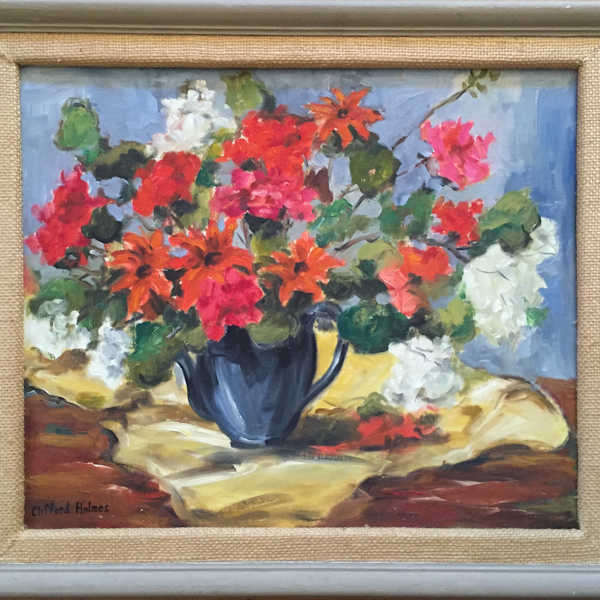 Geraniums by Clifford Holmes, Image 9.