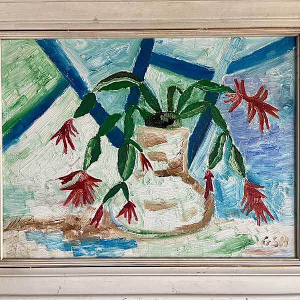 "Red Flower Still Life" by GSH, Image 3.