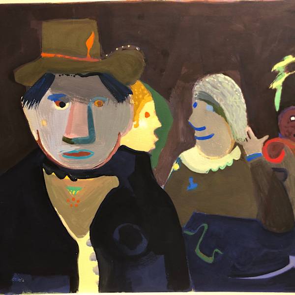 Man with Ladies by Howard  Margolin, Image 1.