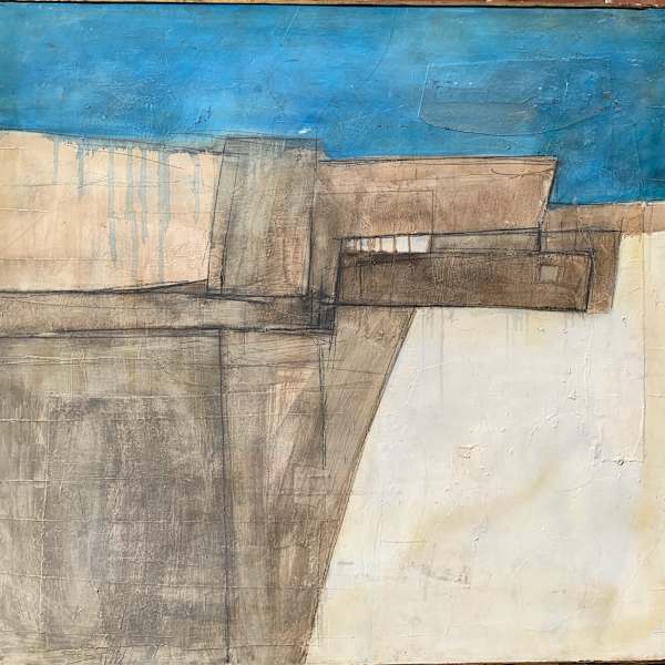 1960 California "Abstract Landscape" Jack Stuck by Jack Stuck, Image 13.