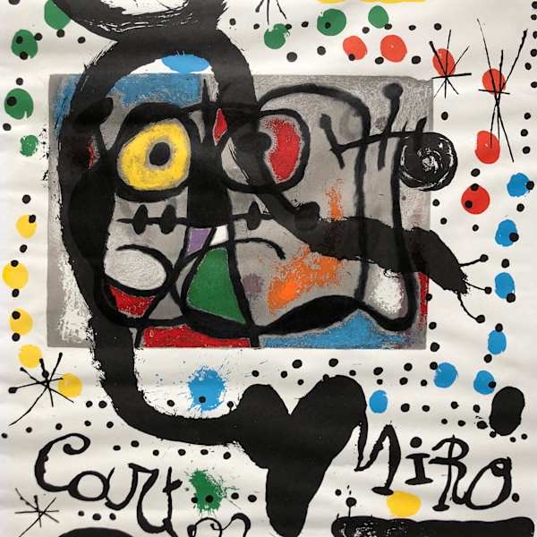 Vintage Exhibition Poster from Galerie Maeght for Joan Miró by Joan Miró, Image 4.