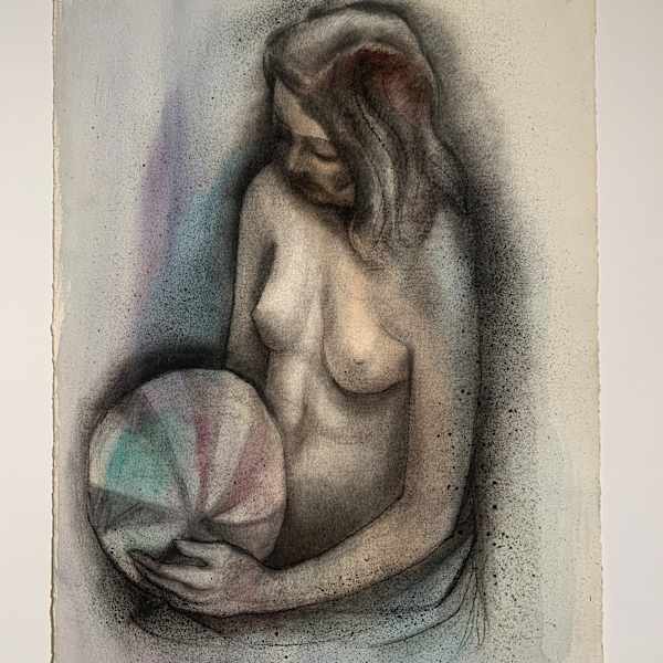 "Nude with Ball" by Natasia, Image 2.