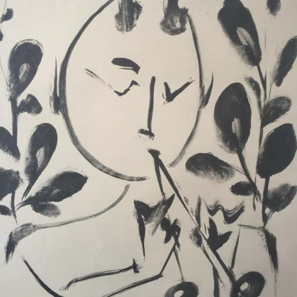 "Faune Aux Branchages" Pablo Picasso Lithograph by Pablo Picasso, Image 1.
