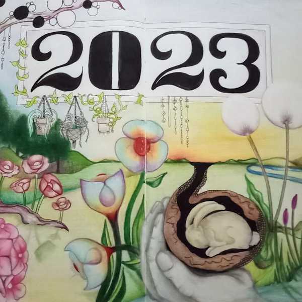 Year of the Rabbit by Carla Joan Simmons, Image 1.