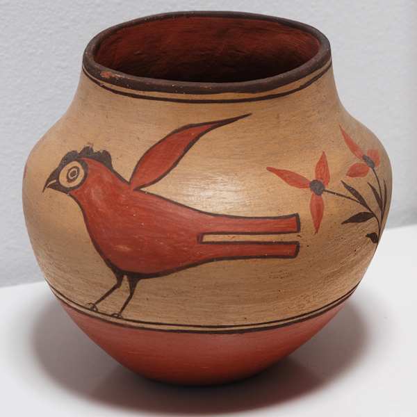 Vase by Cochiti Pueblo, Image 1.