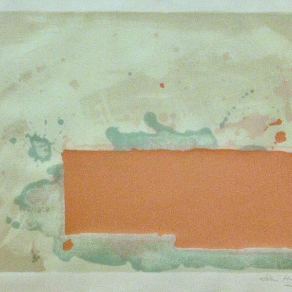 Orange/Pink/Green by John Hoyland, Image 1.