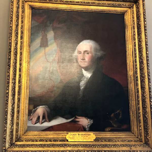 Portrait of George Washington by Jane Stuart, Image 2.