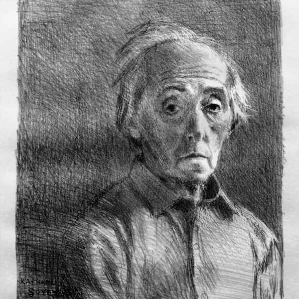 Self-Portrait by Raphael Soyer, Image 1.