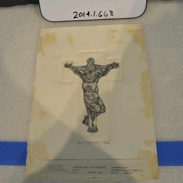 Crucifixion by John Silk Deckard, Image 1.