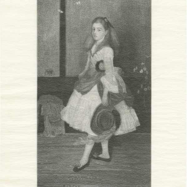 Miss Alexander (Girl in White) by Henry Wolf, Image 1.