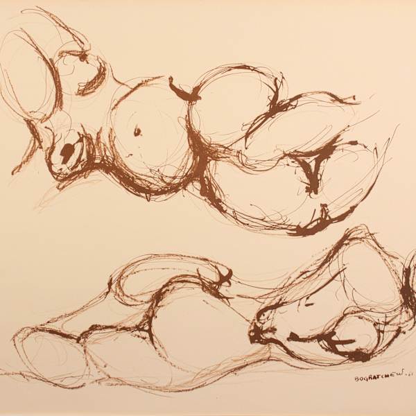 Sculpture Study by Claude Bogratchew, Image 1.