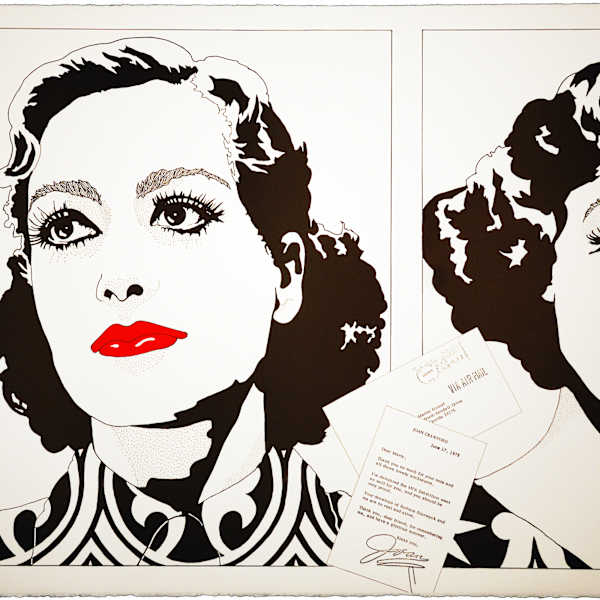 Joan Crawford by Martin Kreloff, Image 1.