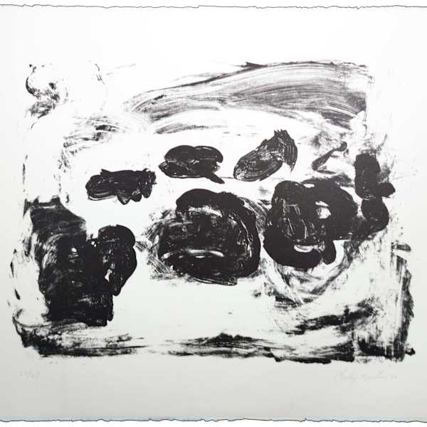 Untitled, from "Suite of Ten Lithographs" by Philip Guston, Image 1.