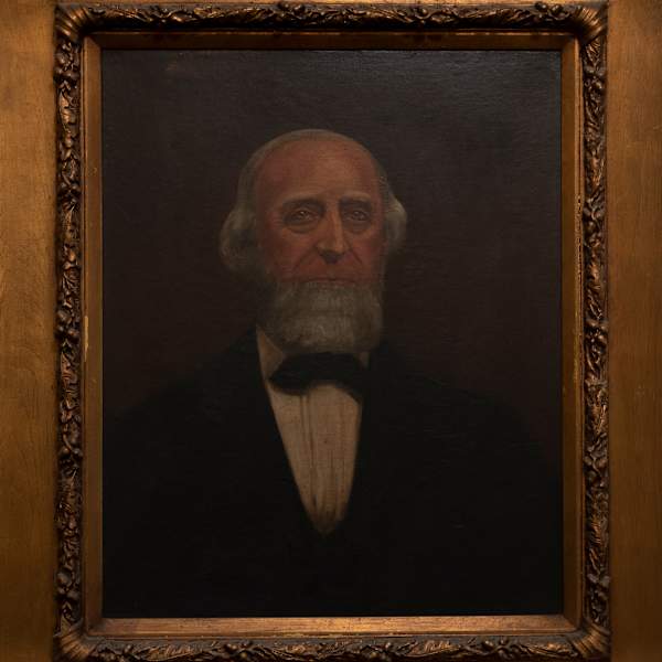 Portrait of Henry Kemble Oliver by Adelaide Cole Chase, Image 1.