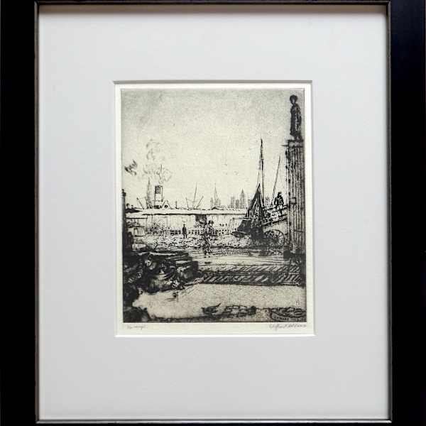 New York Shipyards by Clifford Addams (1876 – 1942), Image 1.