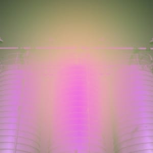 Silos with Cadmium Green and Manganese Violet, 7:10pm by Jeffrey Heyne 