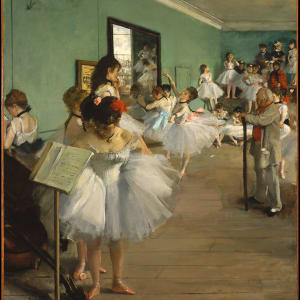 The Dance Class by Edgar Degas
