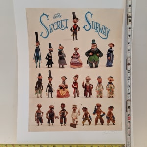 Secret Subway Character LineUp by Christopher Sickels 