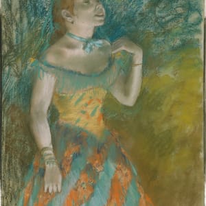 The Singer in Green by Edgar Degas
