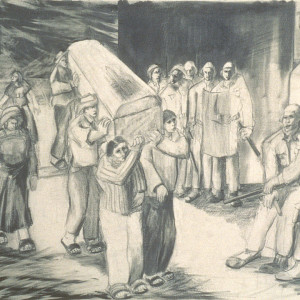 Funeral Procession by Eve Whitaker