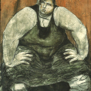 Large Woman - Nomy Lamm by Eve Whitaker