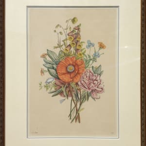 Botanical Print of Mixed Flowers II by Jean Louis Prévost (1760 - 1810)