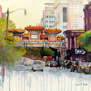 Chinatown Gateway by April Rimpo