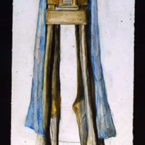 Goat Leg Pedestal - Clock by Eve Whitaker