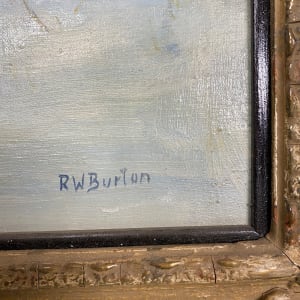 Two Horse Open-Sleigh by R. W. Burton 