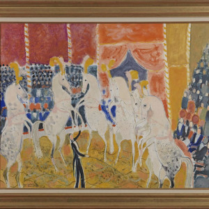 Le salute de la cavalerie (cirque) by Claude Grosperrin 