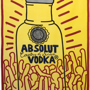 Absolut Vodka, Country of Sweden (?) by Keith Haring