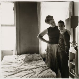 Two Friends at Home, NYC by Diane Arbus