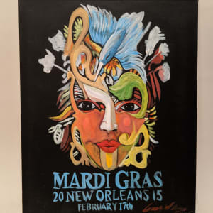 Mardi Gras* by Amzie Adams 