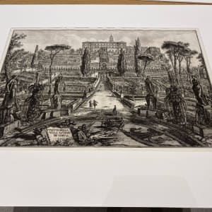 Veduta della Villa Estense in Tivoli (View of the Villa d'Este in Tivoli) by Giovanni Battista Piranesi 