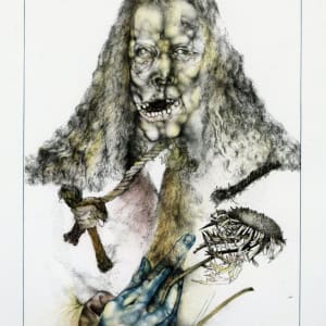Er ist tot (Hommage à Albrecht Dürer) by Reiner Schwarz