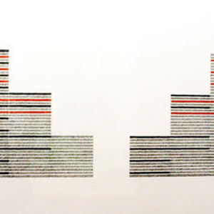 Double Ziggurat by Katherine Mitchell