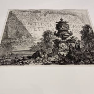Vedute di Roma (Title Page: Views of Rome) by Giovanni Battista Piranesi 