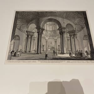 Veduta interna del Sepolcro di S. Costanza... (View of the interior of the tomb of St. Costanza) by Giovanni Battista Piranesi 